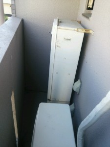 中区キャピタル電気　施工前